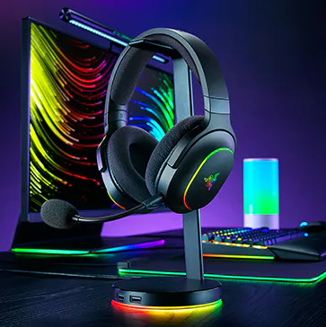 Razer Barracuda X Chroma - ワイヤレス RGB ゲーミングヘッドセット