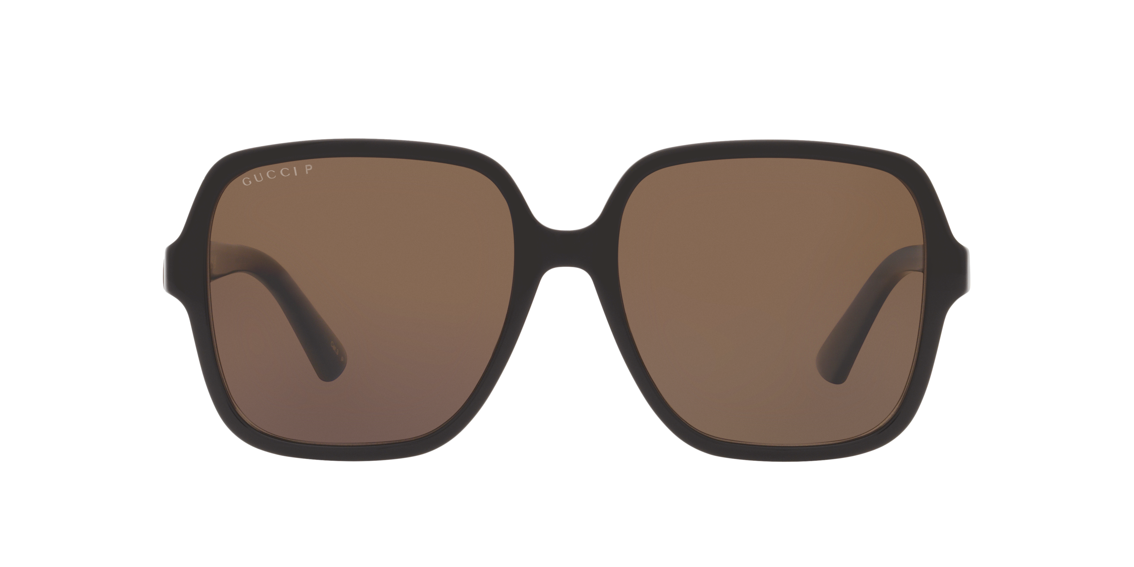 Gucci GG1189S XL (58 - 17) with Brown lenses and Black frame