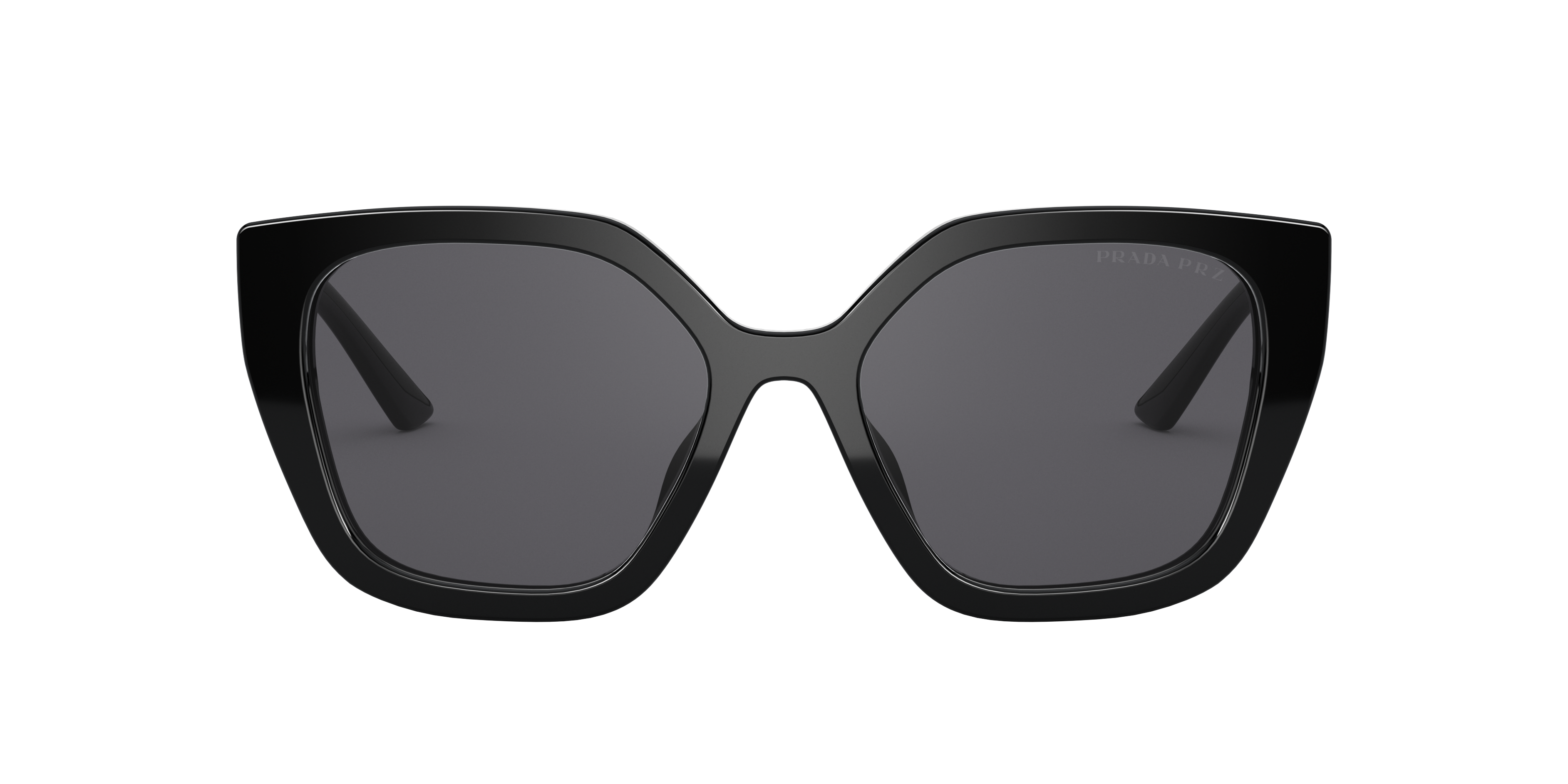 Prada PR 24XS XS (52 - 18) with Grey lenses and Black frame