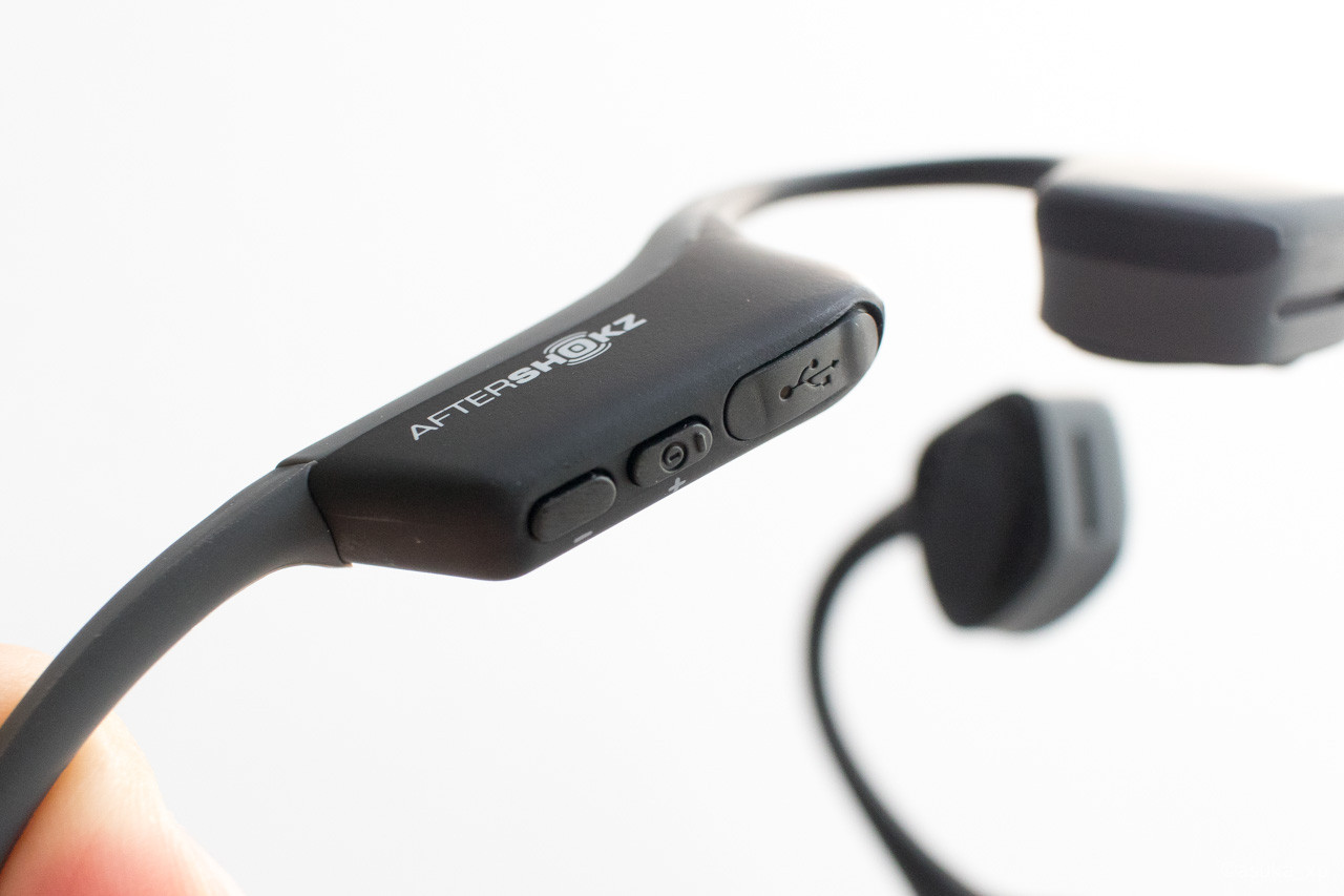 レビュー] 骨伝導ワイヤレスヘッドホン「AfterShokz TREKZ AIR」、音