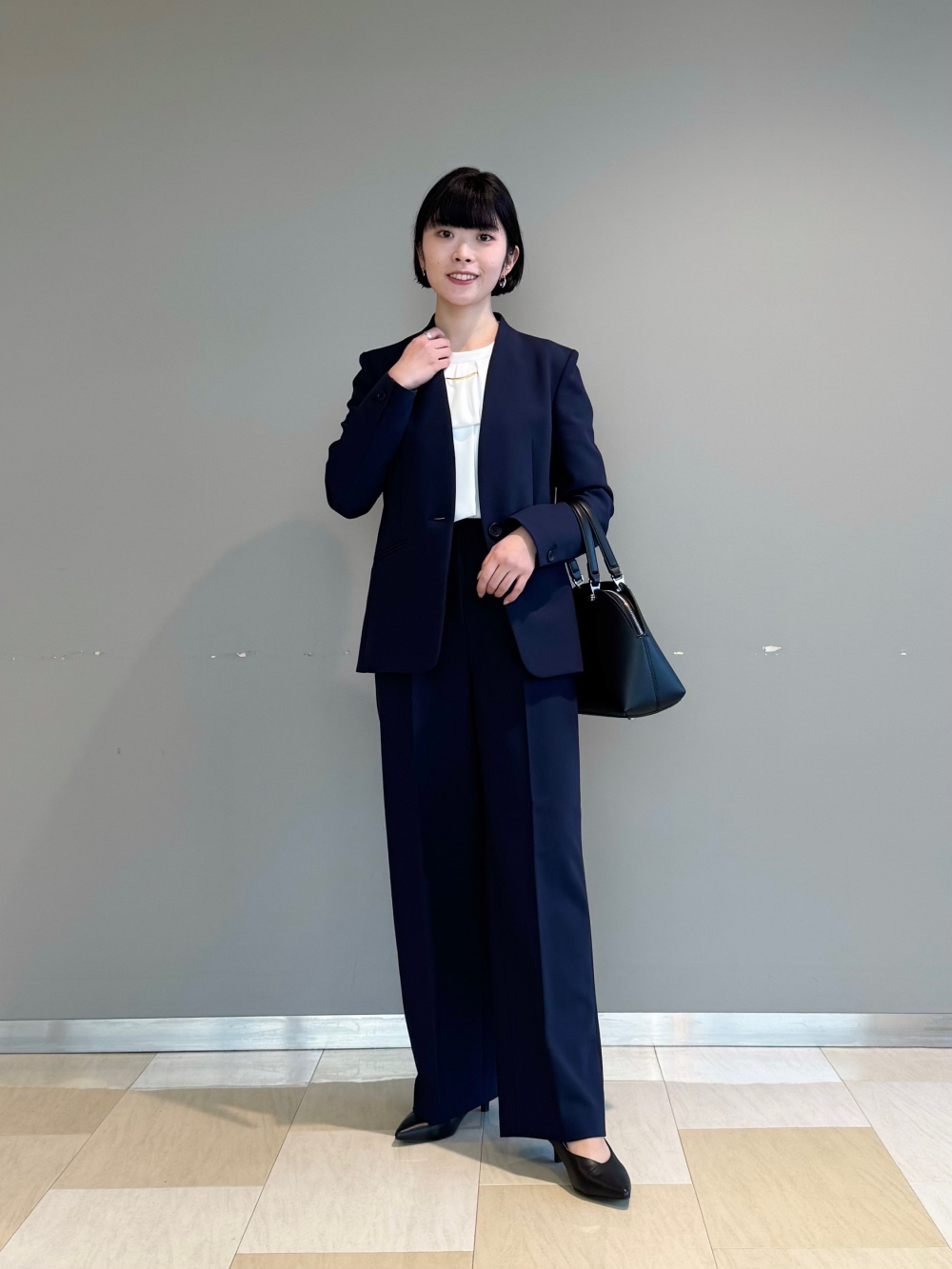 2024年モデル ウォームリザーブカラーレスジャケット、テーパード