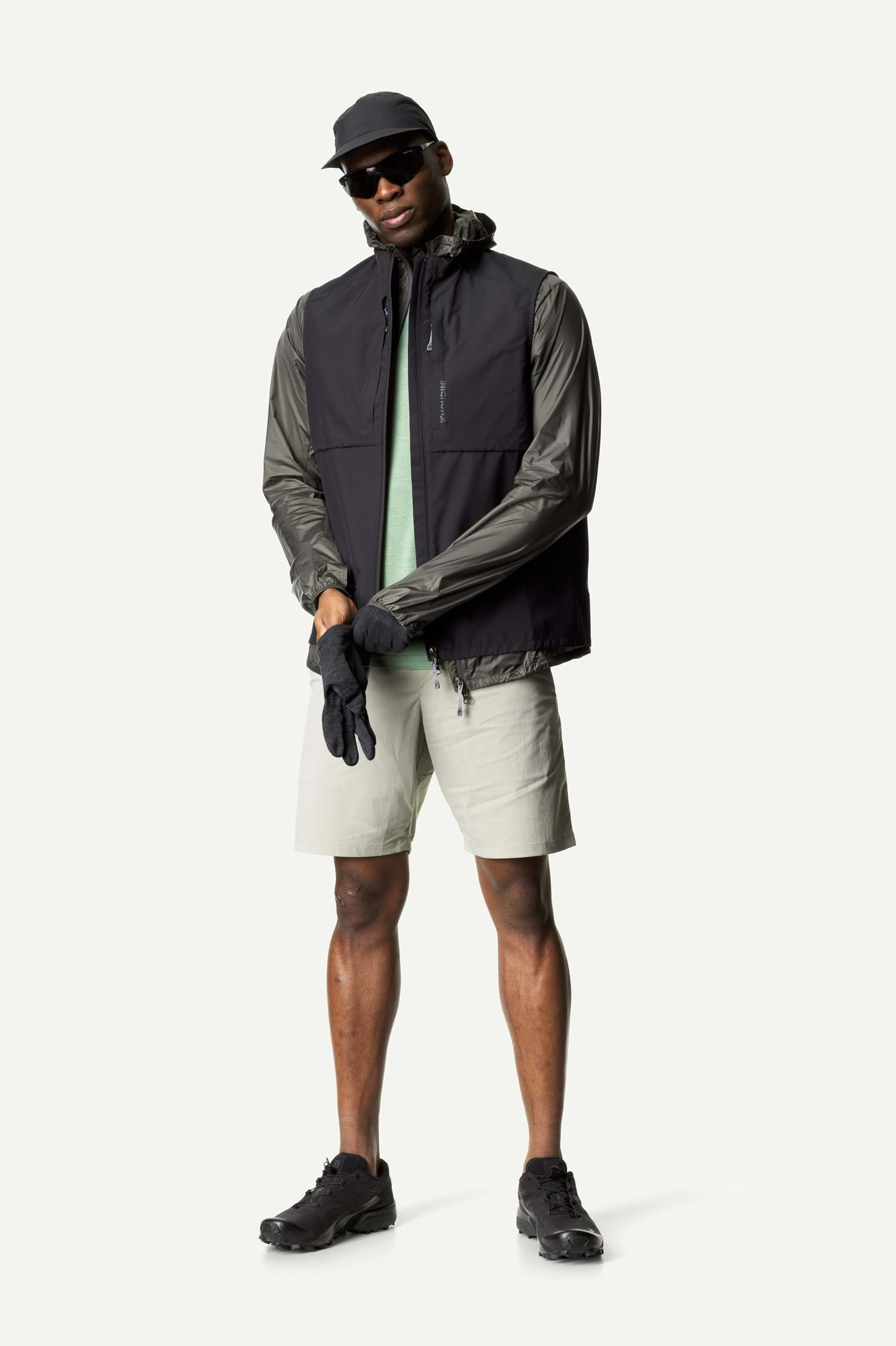 M's Pace Hybrid Vest | Houdini Sportswear