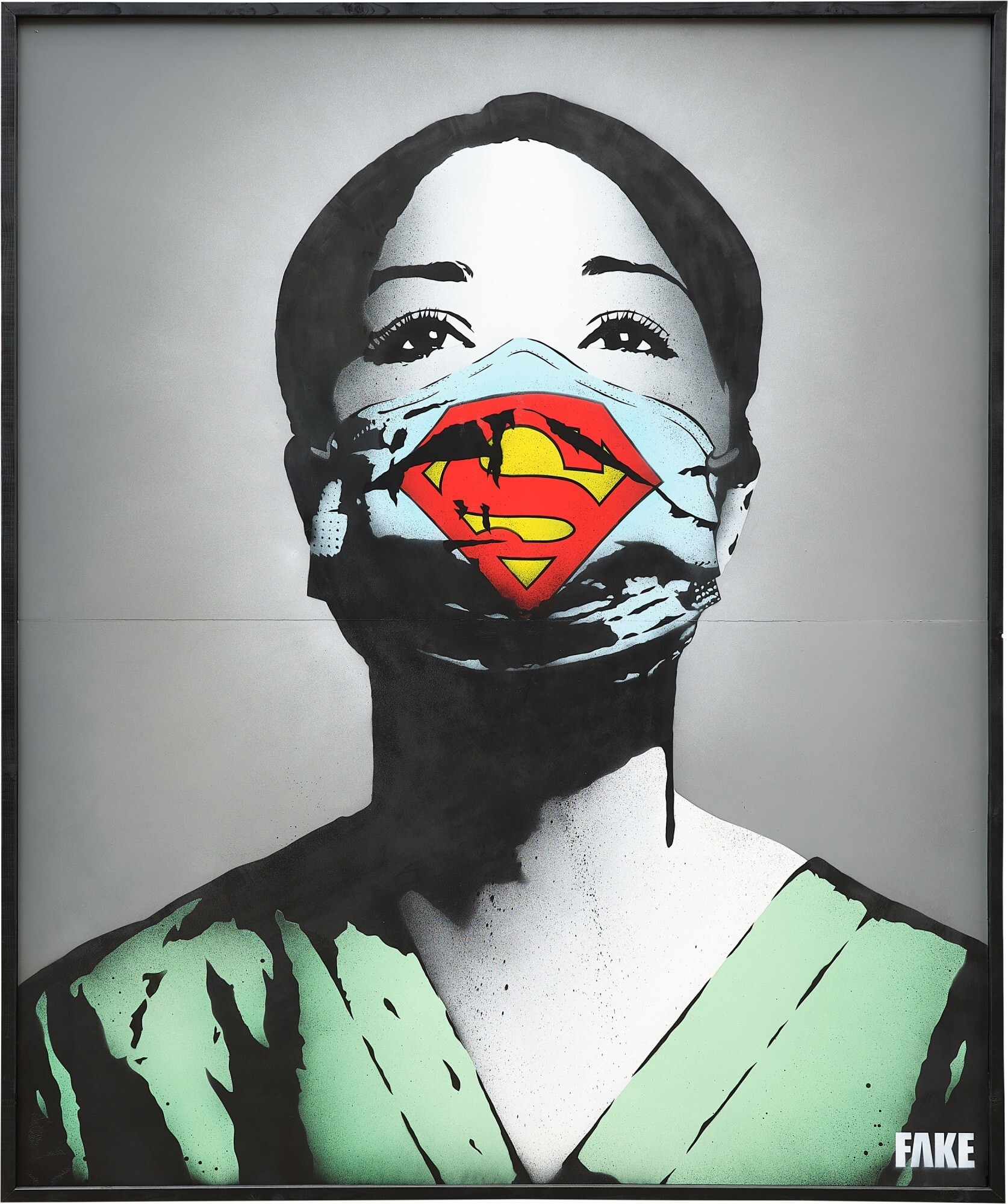 FAKE | Super nurse | STRAAT Museum Amsterdam | STRAAT Museum