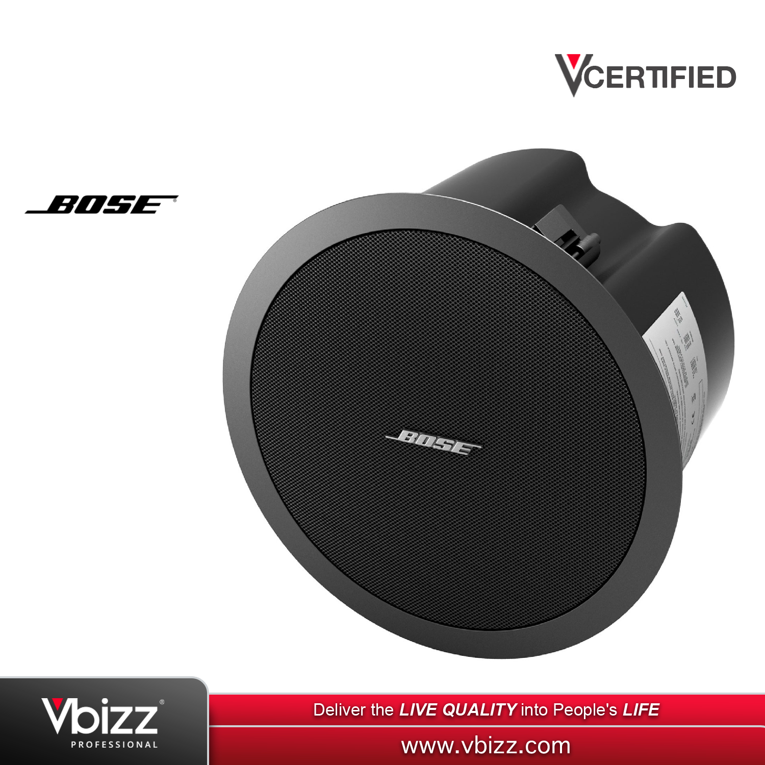 Bose FreeSpace DS 16F Ceiling Speaker - Black for Superior Sound