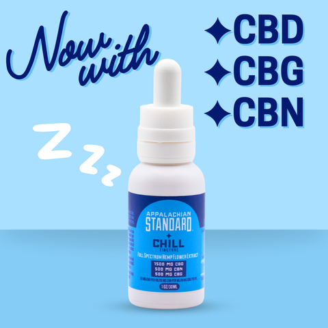 Chill CBD + CBN Tincture by Appalachian Standard
