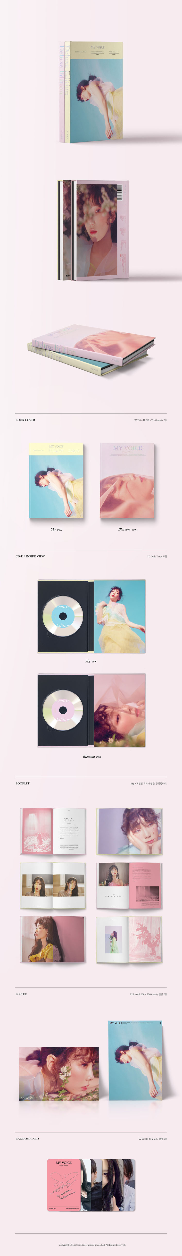 TAEYEON - [My Voice] (DELUXE EDITION) – KPOP Store in USA