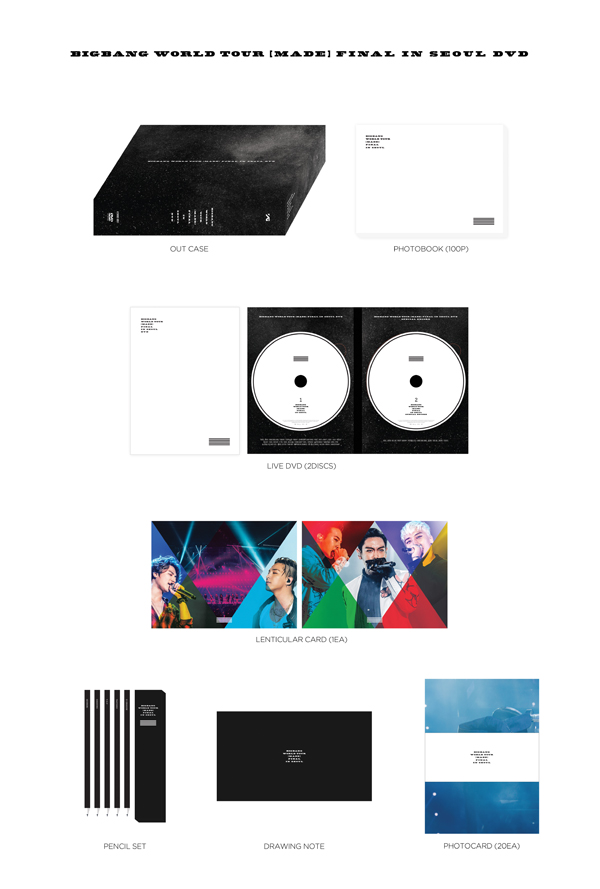 BIGBANG [MADE] IN SEOUL DVD 日本流通盤 BIGBANG WORLD TOUR [ MADE