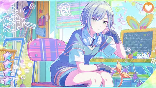 プロセカ】[勝てない眼差し]日野森志歩のカードイラストと衣装