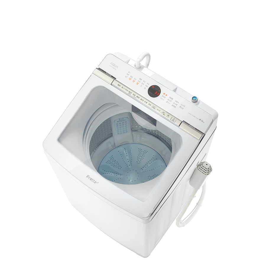 AQW-GVX80J | 容量8kg | Prette plus series（プレッテプラスシリーズ