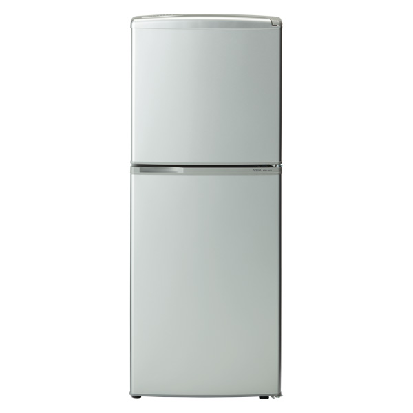 冷蔵庫 ブラッシュシルバー AQR-8G-S 75L 1ドア 右開きタイプ アクア