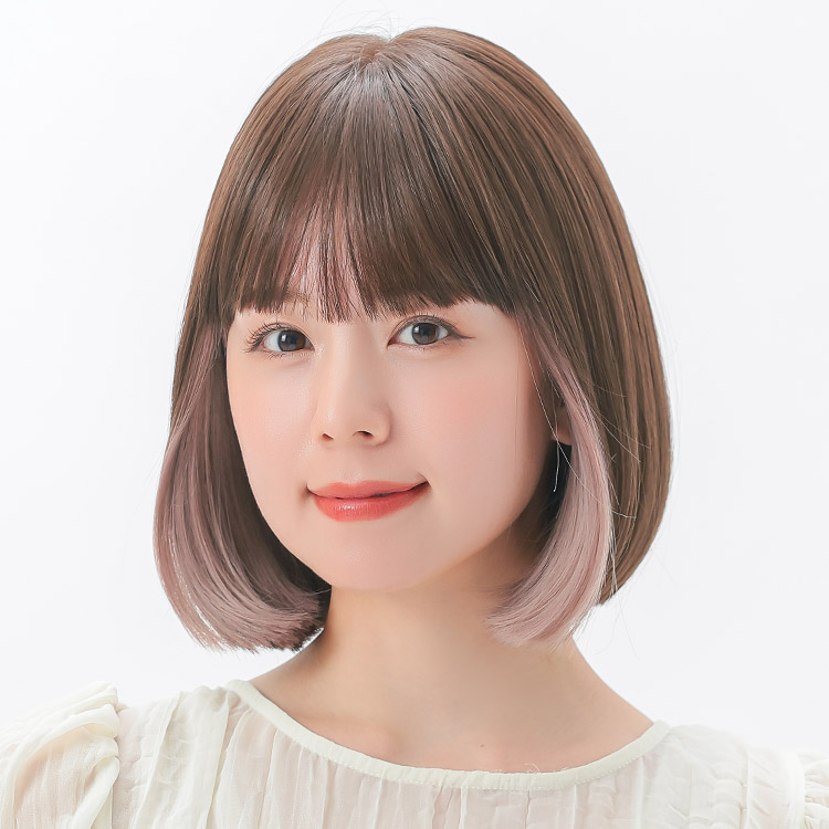無料試着|医療用ウィッグ ヴィーナス さらりインナーカラーボブ [pw129]