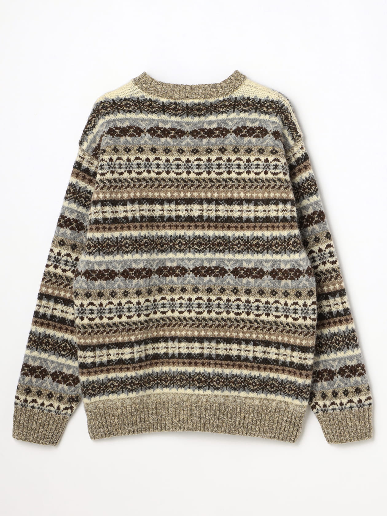 UK Traditional】 fair isle Knit
