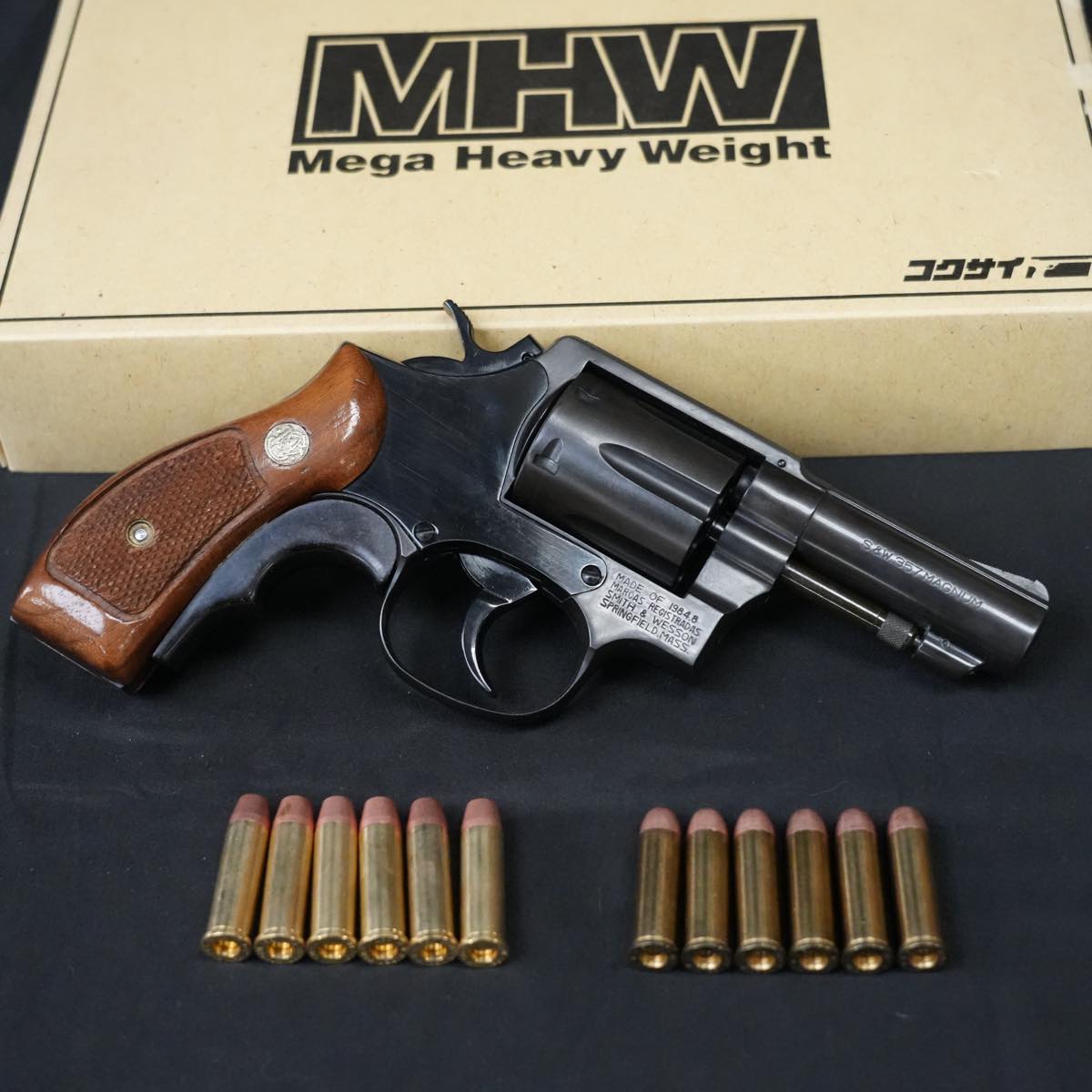 中古】コクサイ S&W M13 FBI スペシャル 3インチ MHW モデルガン