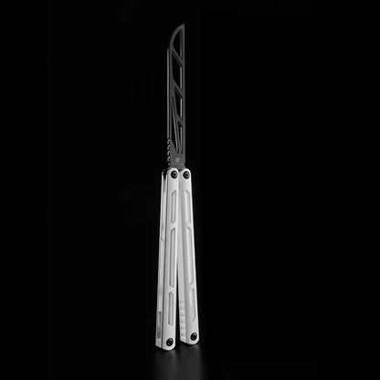 Armed Shark Tsunami Titanium Alloy Balisong Trainer – Titanium