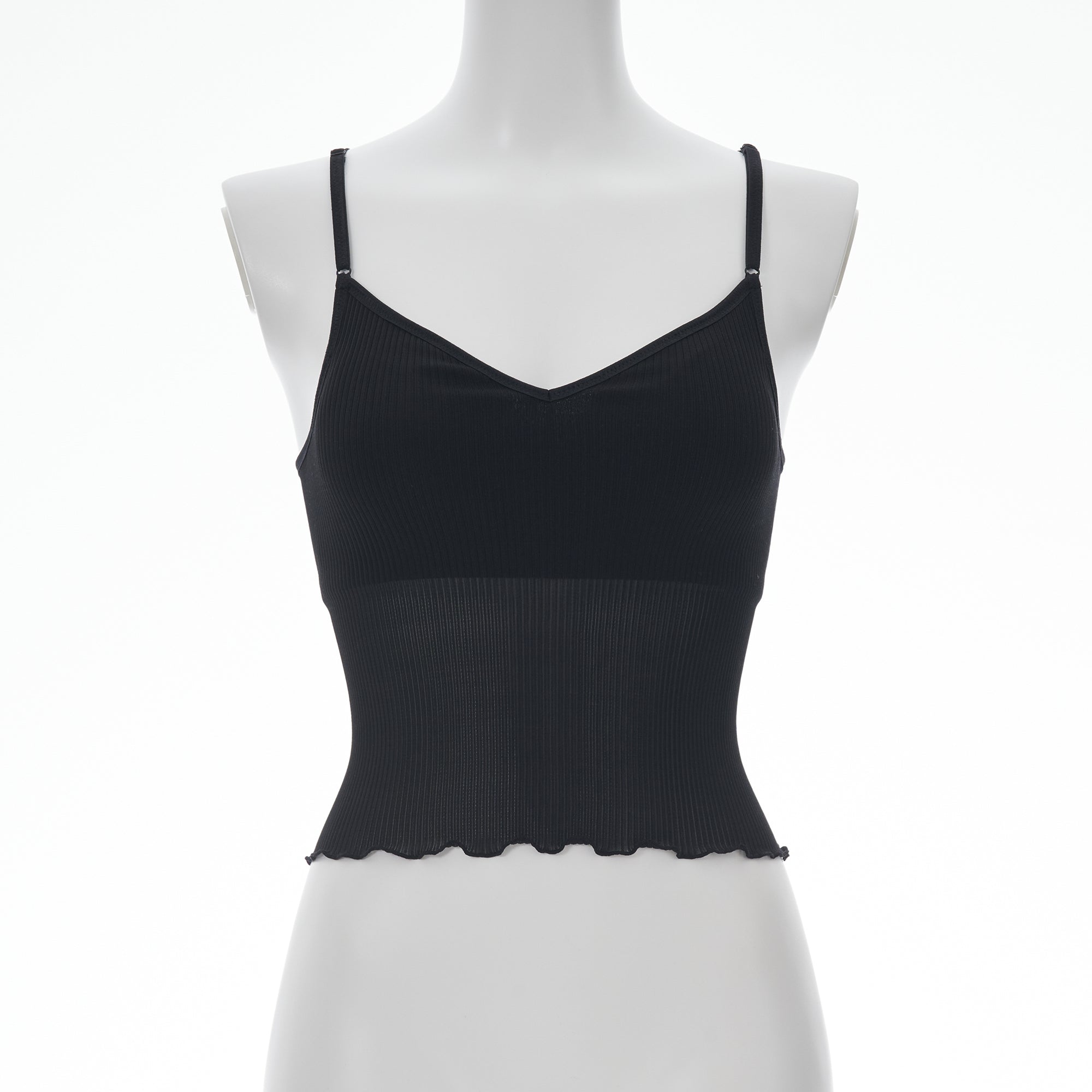 AROMATIQUE CASUCA ブラックキャミソール AROMATIQUE CASUCA ブラック