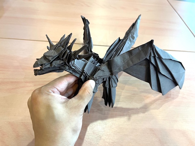 ぼくのなつやすみ2024① エンシェントドラゴン折りました！ | オリオリ