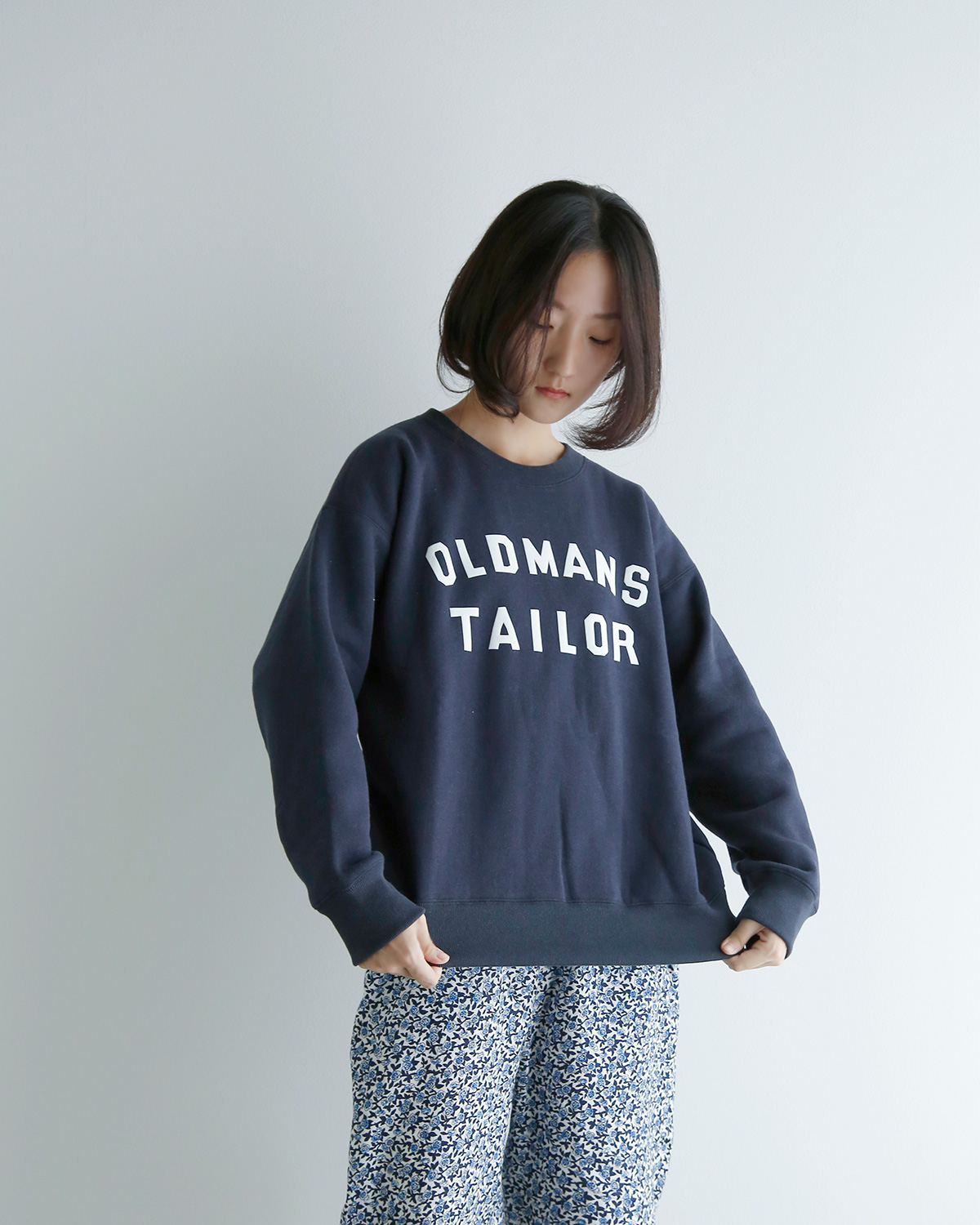 R & D.M.Co- オールドマンズテーラー コットン フロッキープリント