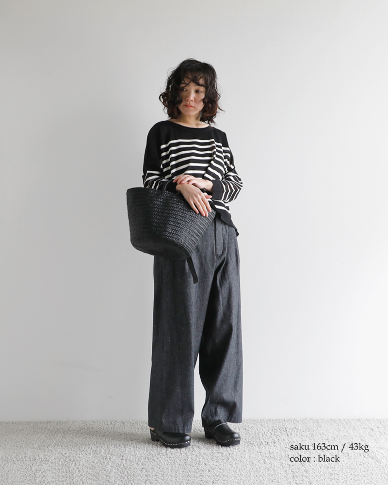 Aeta アエタ カウレザー バスケットM kg02-rb | iroma..aranciato