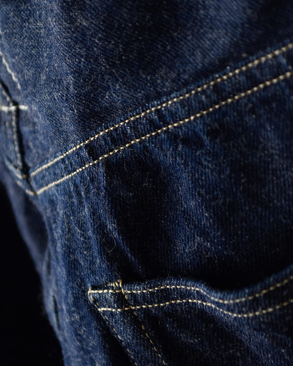 KURO クロ セルビッチ クロス デニム パンツ “SELVEDGE CROSS DENIM