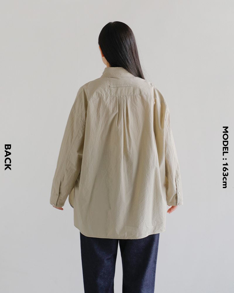 30%OFF】TICCA ティッカ コットン ハーブ スクエア ビッグ シャツ