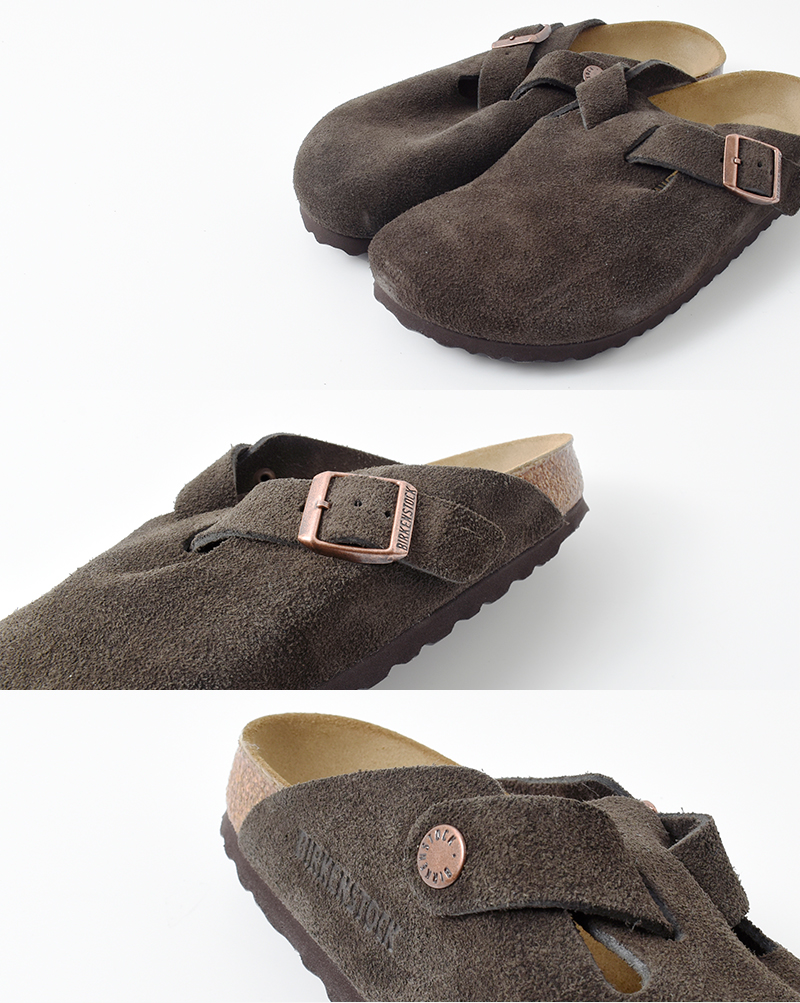BIRKENSTOCK ビルケンシュトック ボストン スエードレザー ナロー