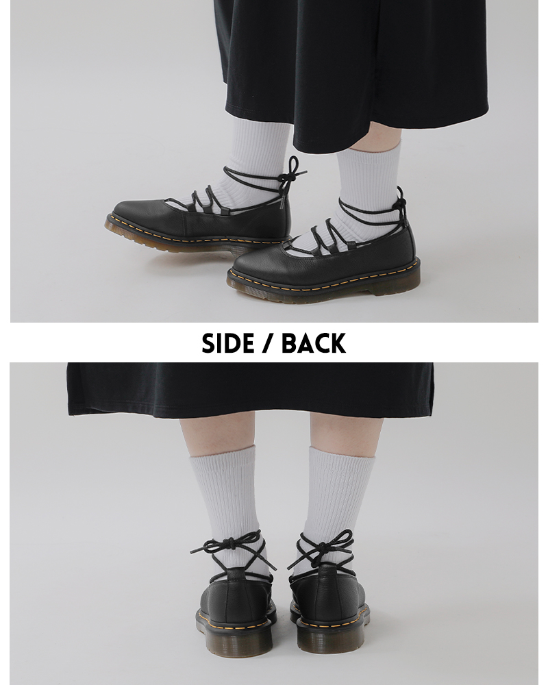 DrMartens ドクターマーチン レースアップ フラット シューズ “Elphie