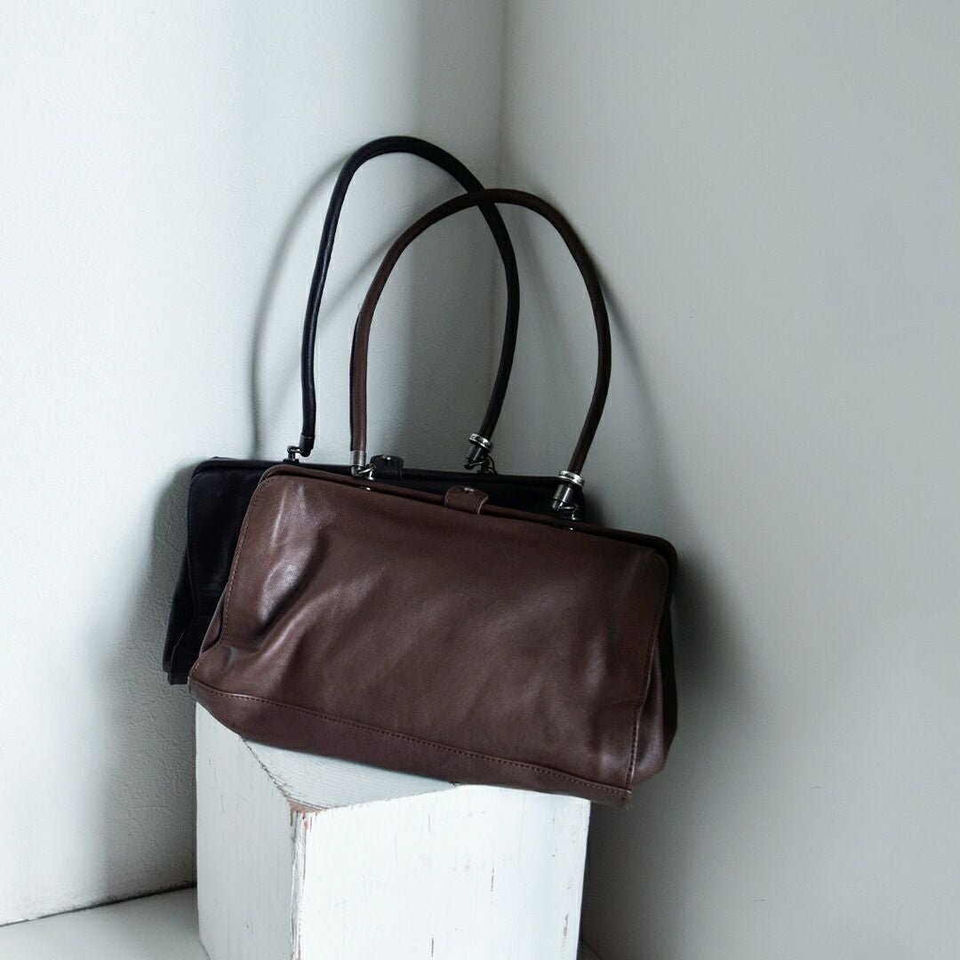 CHRISTIAN PEAU クリスチャンポー カウレザー ロング ハンドル バッグ