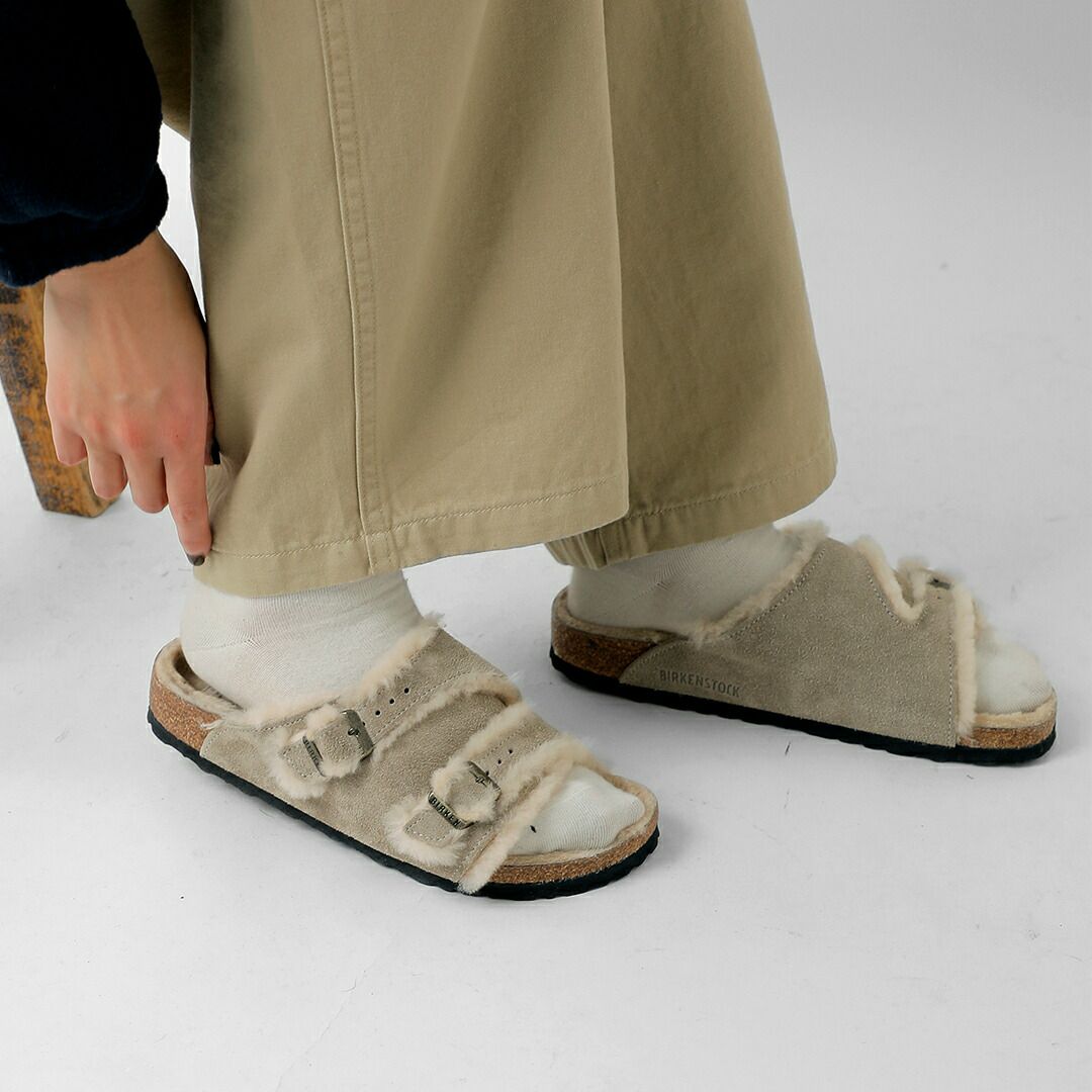 Birkenstock チューリッヒ ベージュ スエード サンダル39 BIRKENSTOCK