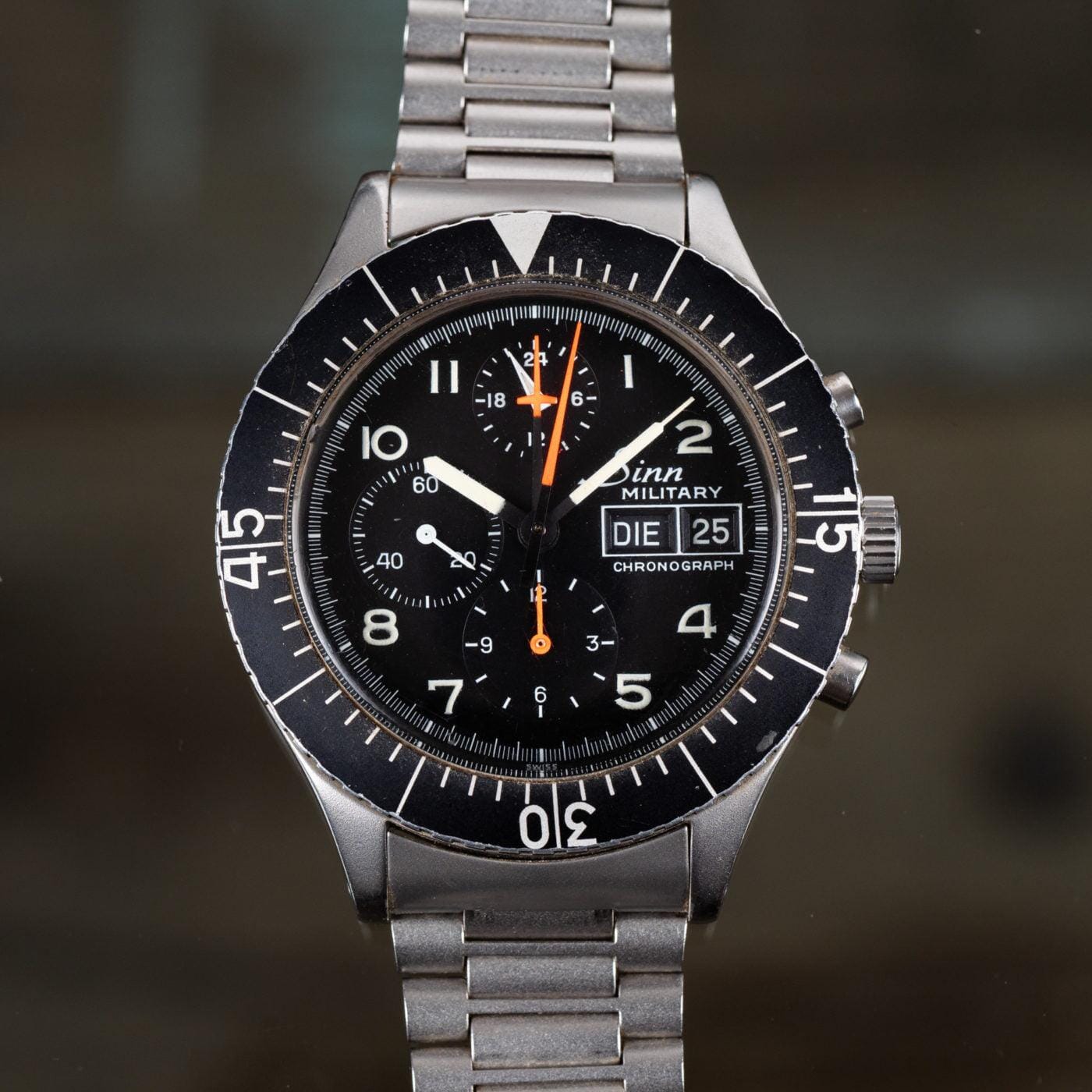 SINN ジン 156.B ミリタリー クロノグラフ 1990年代 / Military