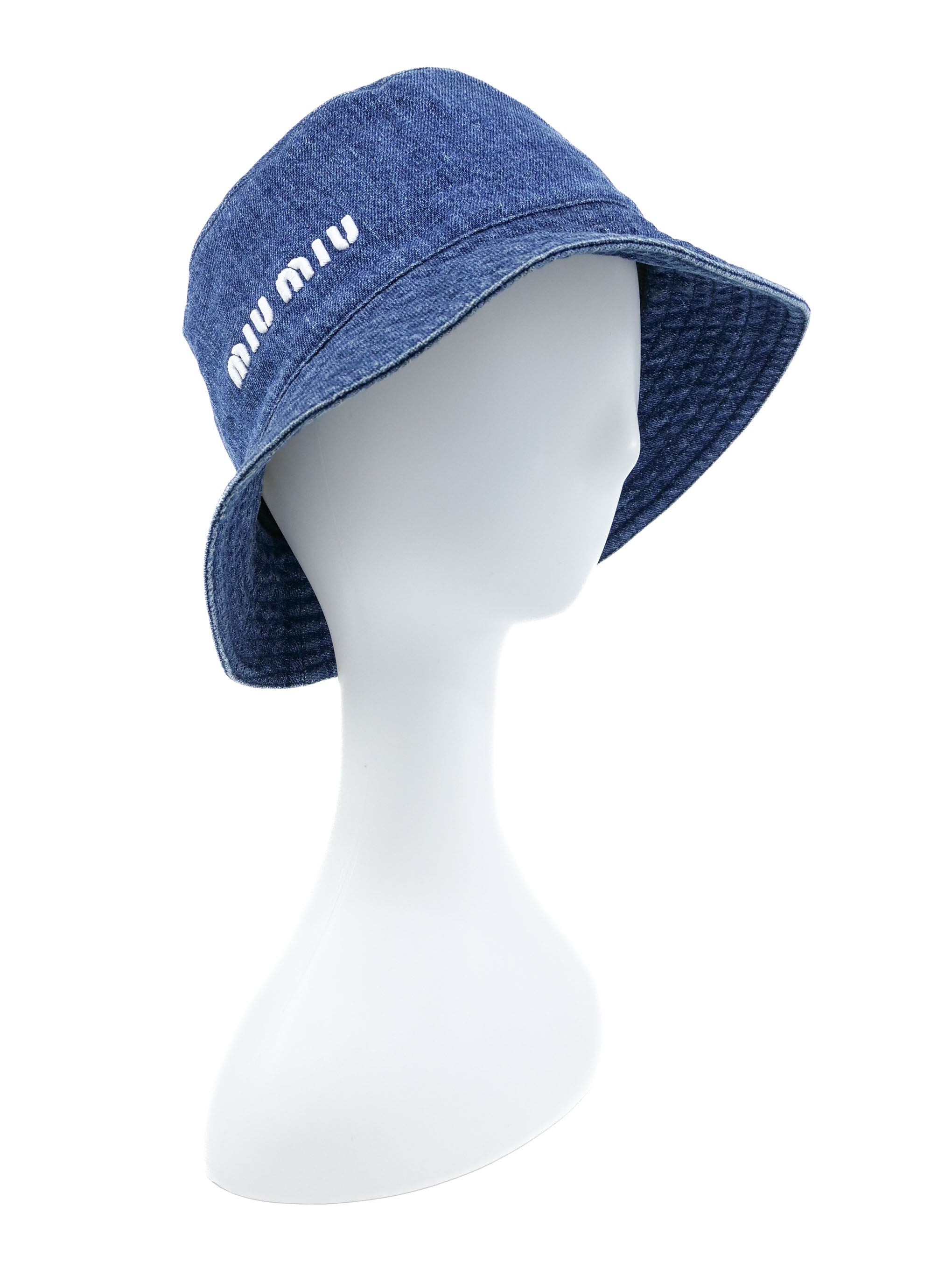 2022 Miu Miu Denim Bucket Hat