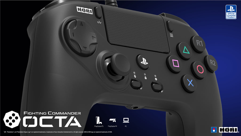 HORI PS5 Fighting Commander Octa for Sony PS5 / PS4 / PC [FGC