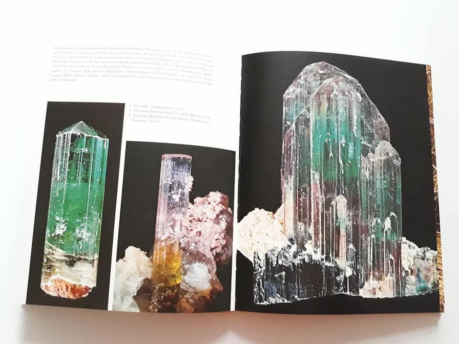 ドイツ・インゼル文庫・Nr. 54・鉱石の図鑑◇鉱物 宝石 洋書・絵本