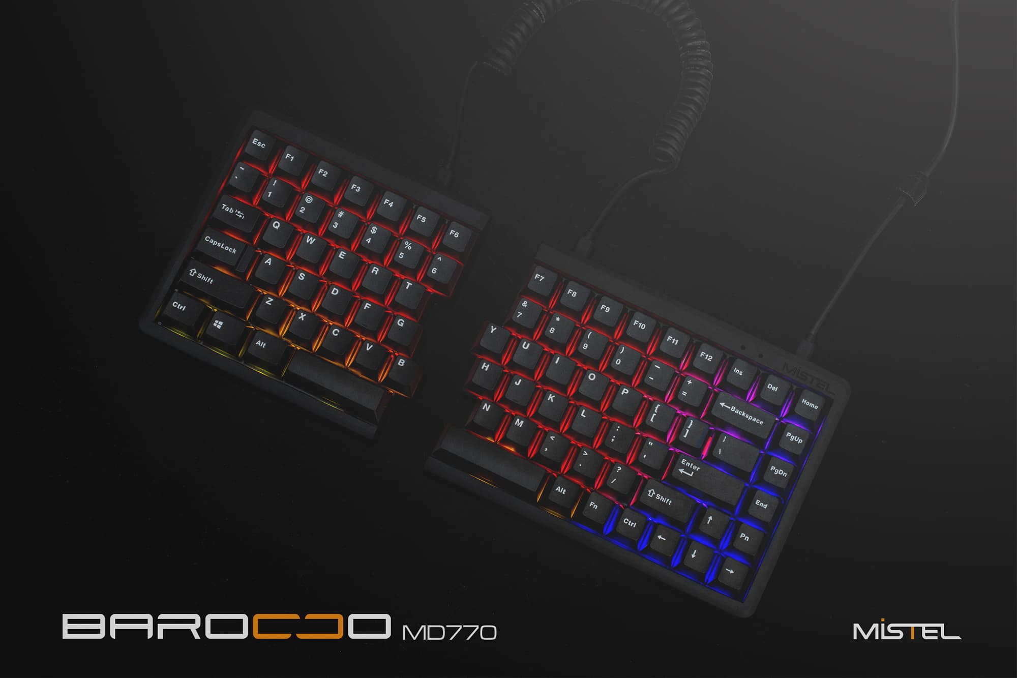 Mistel 販売終了：BAROCCO MD770 RGB（英語配列） キーボード - 株式