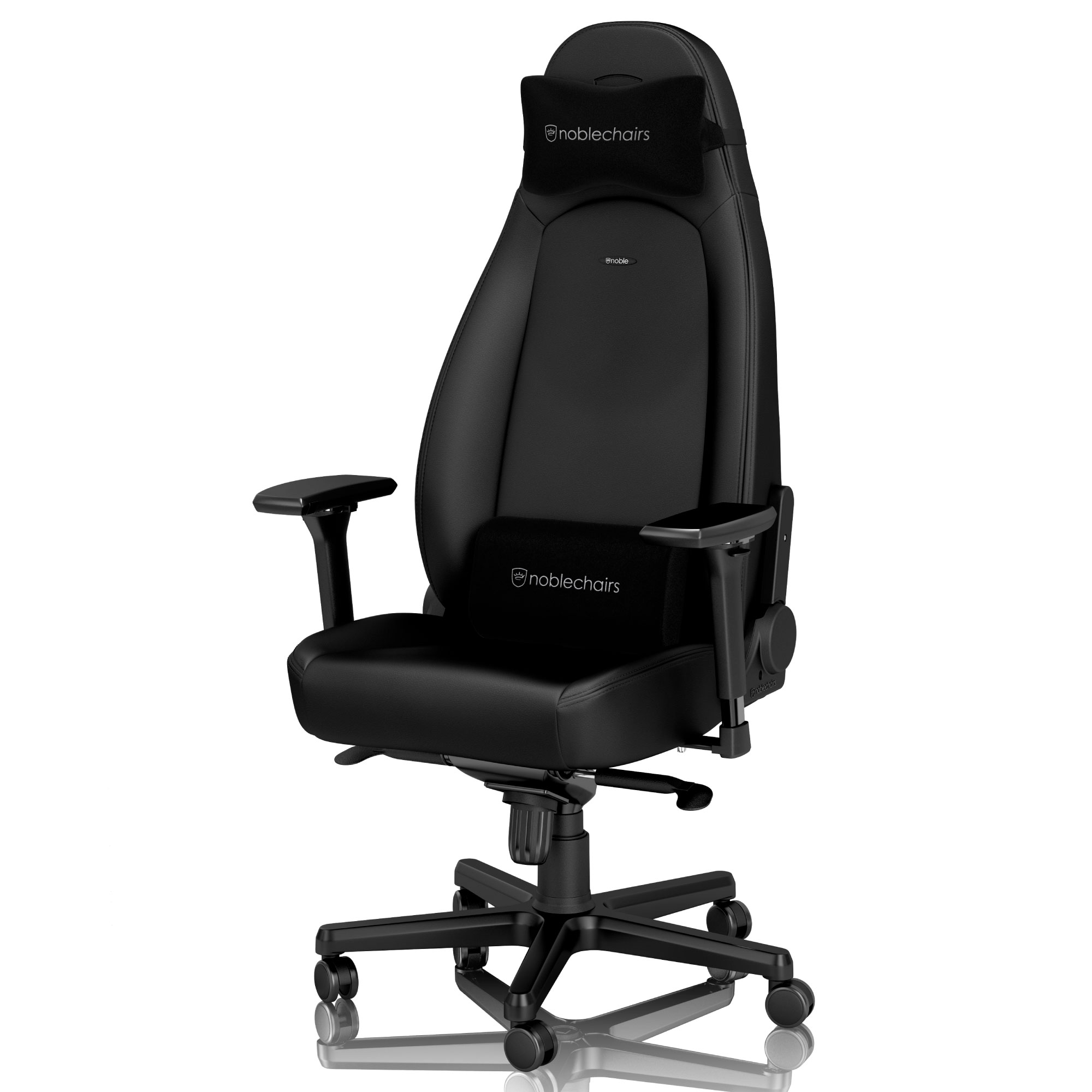 noblechairs ICON - BLACK EDITION - ゲーミングチェア - 株式会社