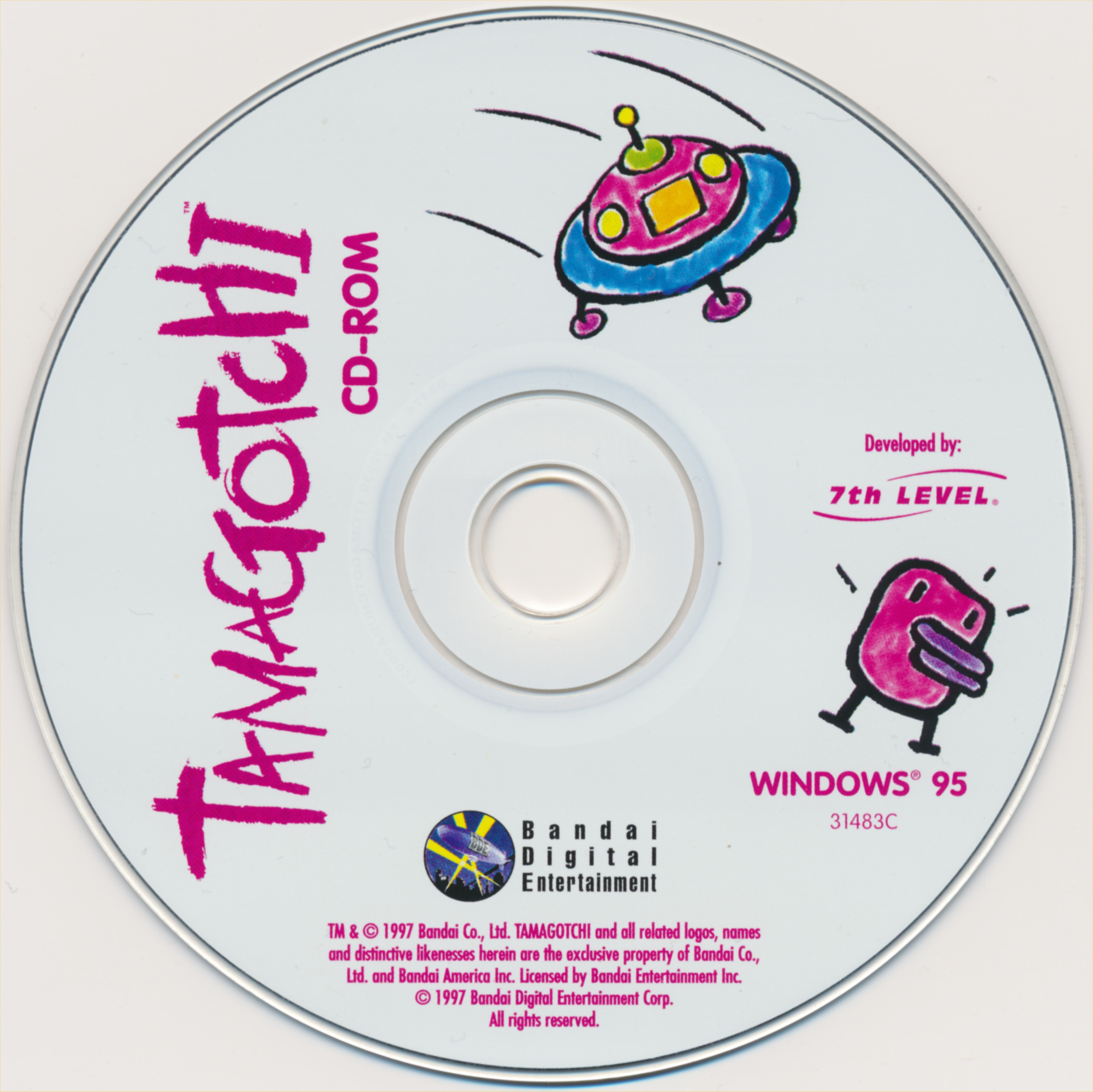 Tamagotchi for Windows 95 CD-ROM : 7th Level : Free Download