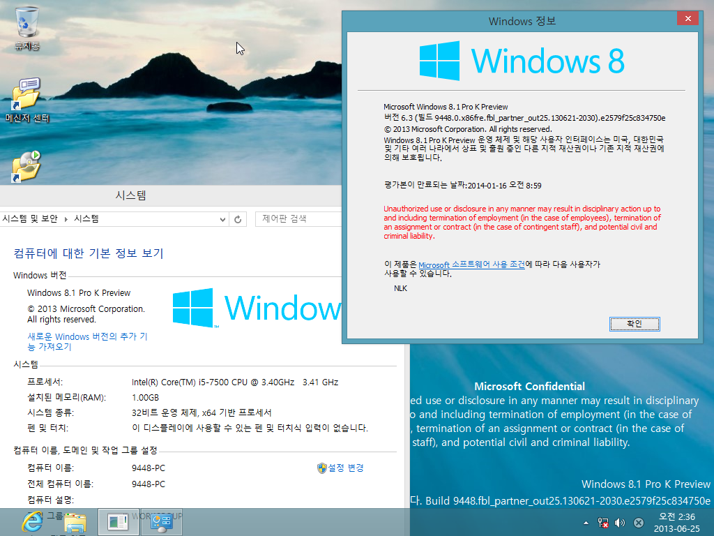 Windows 8.1 Rare East Asian builds (Builds 9419 and 9448