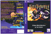 Full Throttle - LucasArts Classic - Full Cover, media, insert +