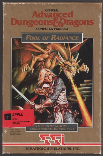 Pool of Radiance (SSI) (1989, Apple II) : SSI : Free Download
