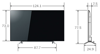 仕様表/55V型Z700X｜テレビ｜REGZA：東芝