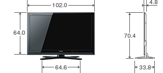 ZG1/外観・仕様｜テレビ｜REGZA：東芝