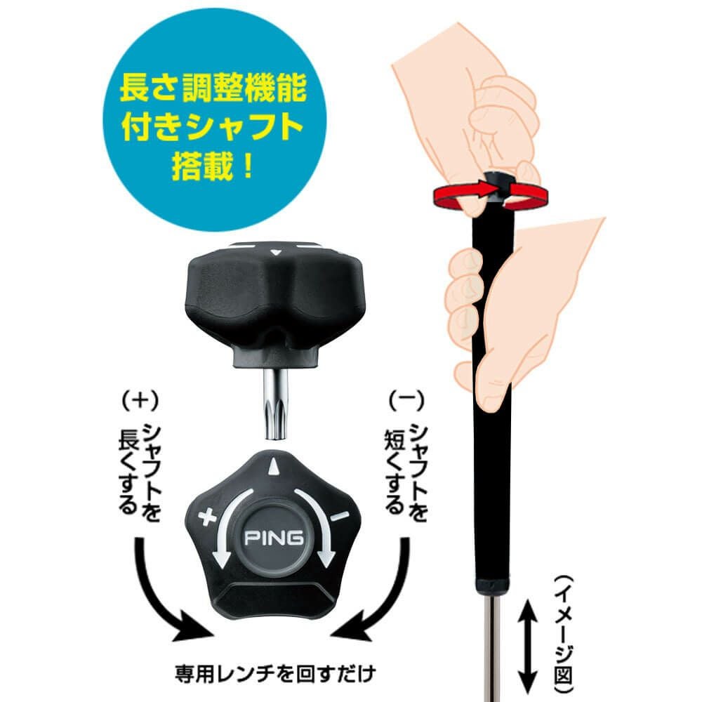 ピン PING HEPPLER ヘプラー ANSER5 アンサー5 左用・レフティ パター