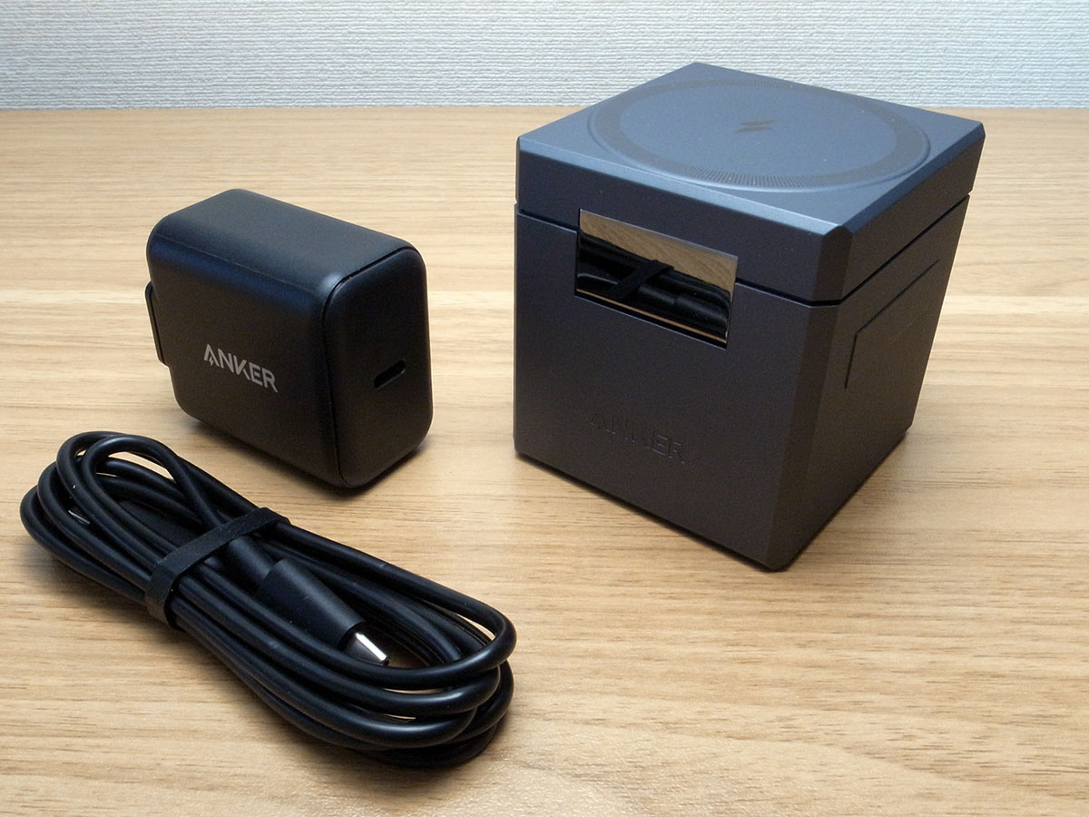 レビュー】Anker 3-in-1 Cube with MagSafe | アイアリ