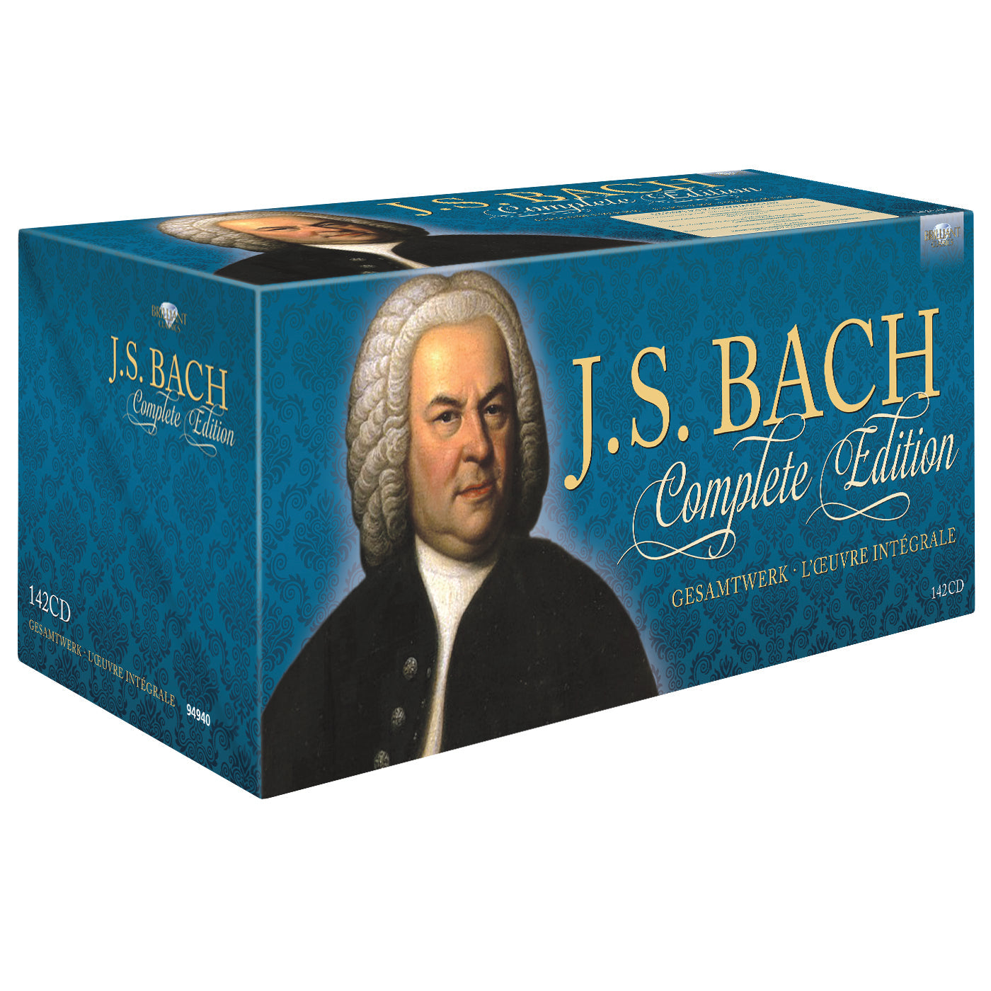 ⭐︎Bach Edition Complete Works 160 CD Box Bach: Complete Edition