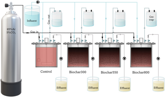 Influence of biochar derived from sugarcane bagasse at different
