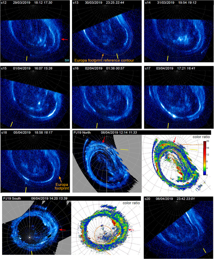 Overview of a large observing campaign of Jupiter's aurora with