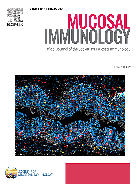 Mucosal Immunology | Journal | ScienceDirect.com by Elsevier