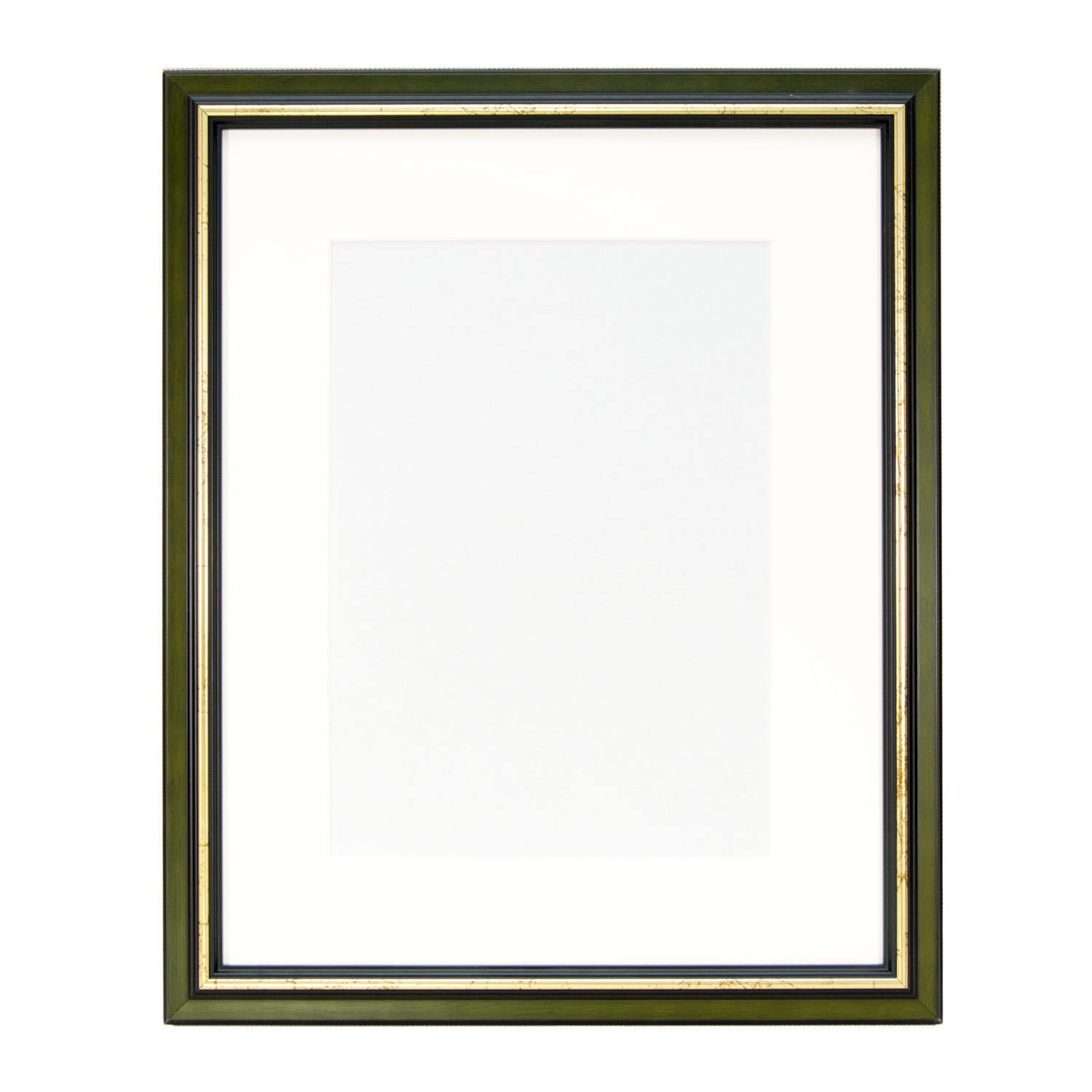 水彩額 グリーン 金ストライプ 300 | 額縁の通販 アートフレーム