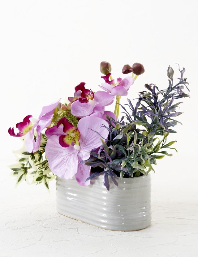 造花・アーティフィシャルフラワー・アレンジメント】胡蝶蘭の