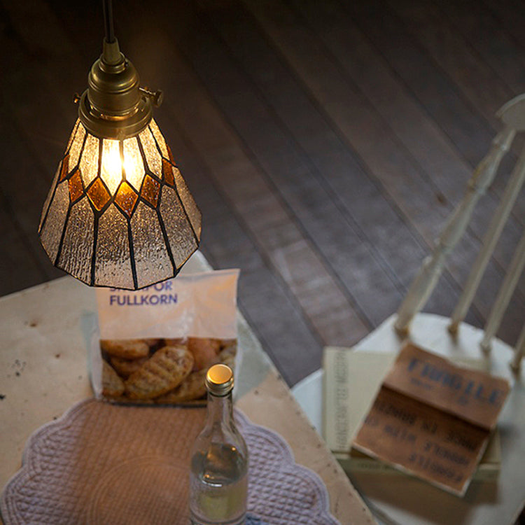 Stained glass-pendant Break｜ARTWORKSTUDIO公式