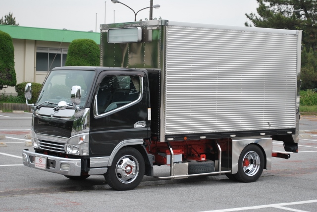 H22 三菱ふそう キャンター アルミバン｜中古トラック・大型トラック